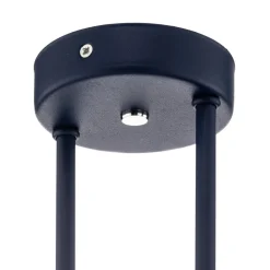 Loftlampe Mado i stål, blå, 2 lyskilder^Argon Best