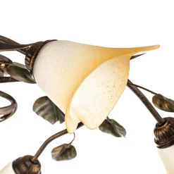 ONLI Loftlampe Miranda med 5 lyskilder, bronze