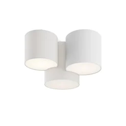 TK Lighting Loftlampe Mona med 3 lyskilder, hvid