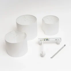 TK Lighting Loftlampe Mona med 3 lyskilder, hvid