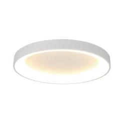 Loftlampe Niseko II, CCT, fjernbetjening, Ø 65 cm, hvid^Mantra Iluminación Best
