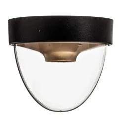 Loftlampe Nook med klar skærm, sort/guld^Nowodvorski Lighting New