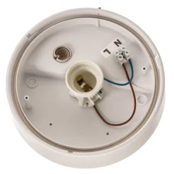 Loftlampe Nook med klar skærm, hvid^Nowodvorski Lighting New