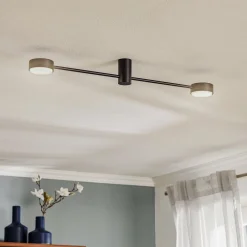 Loftlampe Orbit II, sort, 2 lyskilder^Nowodvorski Lighting Best