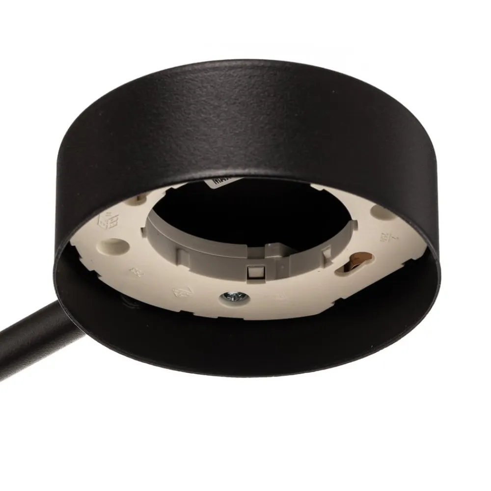 Nowodvorski Lighting Loftlampe Orbit VI, sort, 6 lyskilder