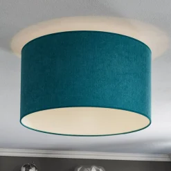 Duolla Loftlamper>Loftlampe Pastell Roller Ø 45 cm turkis