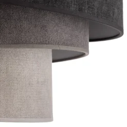 Loftlampe Pastell Trio Ø 60 cm i 3 grå nuancer^Duolla