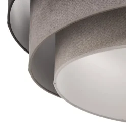 Loftlampe Pastell Trio Ø 60 cm i 3 grå nuancer^Duolla