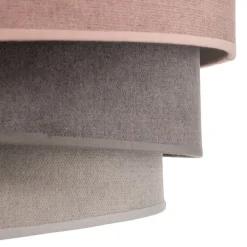 Loftlampe Pastell Trio Ø 45 cm pink/grå/lysegrå^Duolla Online