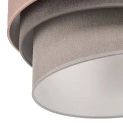 Loftlampe Pastell Trio Ø 45 cm pink/grå/lysegrå^Duolla Online