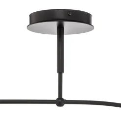 Loftlampe Pregos 2, 2 lyskilder, sort^EMIBIG LIGHTING Online