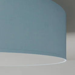 Loftlampe Rondo, blå, Ø 45 cm^TK Lighting New