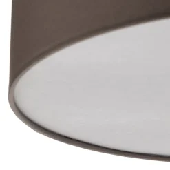 Loftlampe Rondo, brun, Ø 45 cm^TK Lighting Discount