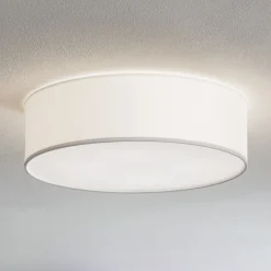 Loftlampe Rondo, hvid Ø 45 cm^TK Lighting