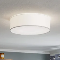 Loftlampe Rondo, hvid Ø 45 cm^TK Lighting