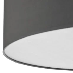 Loftlampe Rondo med afstand, grå Ø 60 cm^TK Lighting New