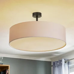 Loftlampe Rondo med afstand, hvid Ø 60 cm^TK Lighting Hot