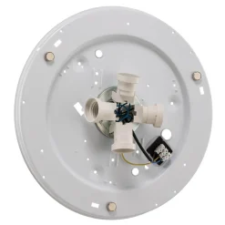 TK Lighting Loftlampe Rondo, mørkegrå Ø 45 cm