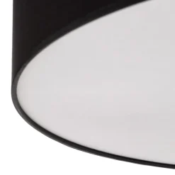 Loftlampe Rondo, mørkegrå Ø 60 cm^TK Lighting Sale