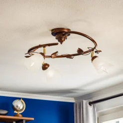 Lamkur Loftlamper>Loftlampe Siena, florentinsk stil, 3 lyskilder