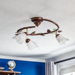 Lamkur Loftlamper>Loftlampe Siena, florentinsk stil, 3 lyskilder