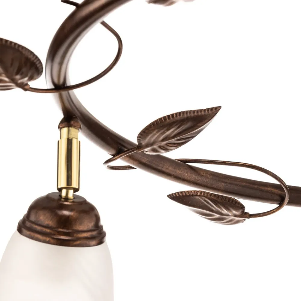 Lamkur Loftlamper>Loftlampe Siena, florentinsk stil, 3 lyskilder