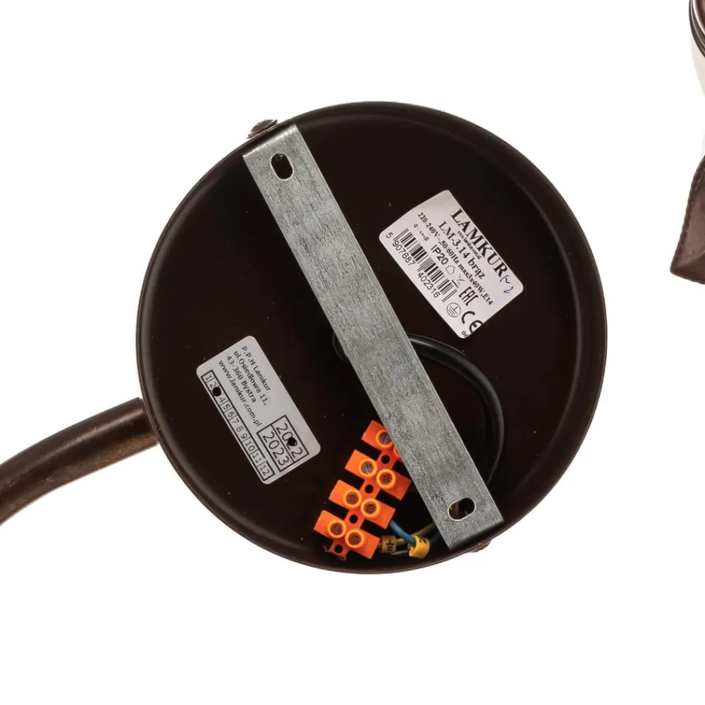 Lamkur Loftlamper>Loftlampe Siena, florentinsk stil, 3 lyskilder