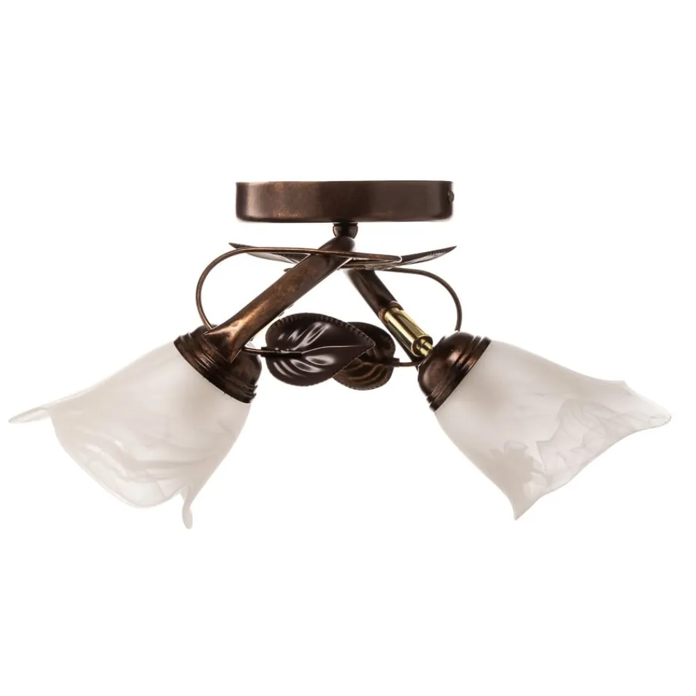 Lamkur Loftlamper>Loftlampe Siena, florentinsk stil, 2 lyskilder