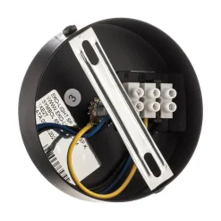 Eko-Light Loftlampe Sofia med røggrå glasskærm