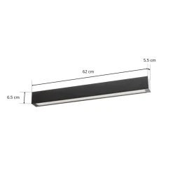 Loftlampe Straight sort 62 cm^Nowodvorski Lighting Outlet