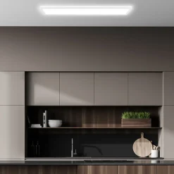 Briloner Arbejdsrum/Kontor>Loftlampe Tava A, 98x20 cm, plast, hvid