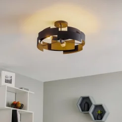 Loftlampe Tori, sort^Euluna Clearance