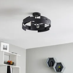 Loftlampe Tori, sort^Euluna Clearance