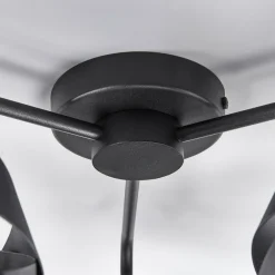 Loftlampe Tornado sort 3 lyskilder^Euluna