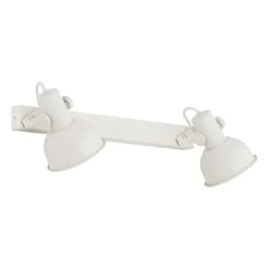 Argon Loftlamper|Loftlamper>Loftlampe Trogir, beige, 2 lyskilder, længde 27 cm