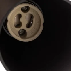 SOLLUX LIGHTING Loftlampe Tube i cylinderform, sort