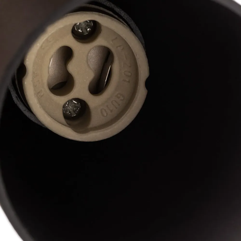 SOLLUX LIGHTING Loftlampe Tube i cylinderform, sort