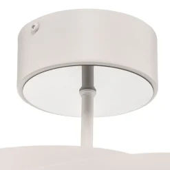 Domiluce Loftlampe Vento, hvid, Ø 60 cm, metal, E27