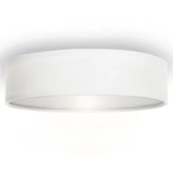 Smartwares Loftslampe Ceiling Dream, Ø 40 cm, tekstil, hvid