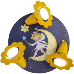 Børn Elobra Loftslampe Princess Lillifee night sky 3fl.