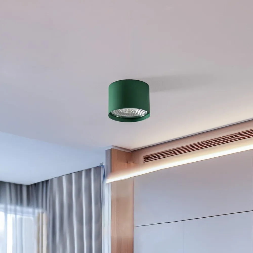 Argon Loftlamper|Spotlights>Loftspot Chloe fast, grøn