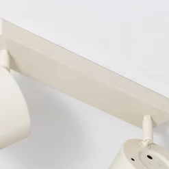 Loftspot Chloe justerbar med 2 lyskilder, beige^Argon New