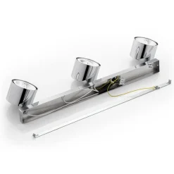 Argon Loftspot Chloe, justerbar, 3 lyskilder, forkromet stål