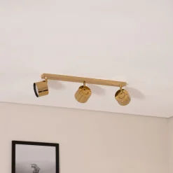 Loftspot Chloe justerbar, 3 lyskilder, stål messingfarvet^Argon Outlet