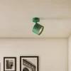 Loftspot Chloe, justerbar, grøn, metal, GU10, 13,5 cm^Argon Sale