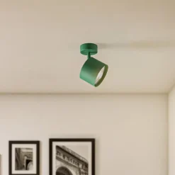 Loftspot Chloe, justerbar, grøn, metal, GU10, 13,5 cm^Argon Sale