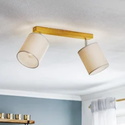 Loftspot Corralee, grå, 2 lyskilder^BRITOP Hot