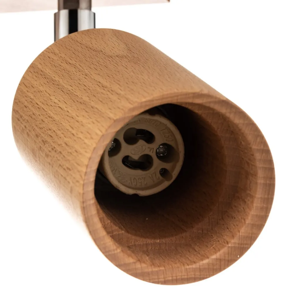 Loftspot Cre i træ, 2 lyskilder^SOLLUX LIGHTING Clearance