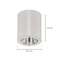 Loftspot Downlight round i hvid, Ø 11 cm^Luminex Best