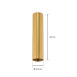 Loftspot Eye, højde 25 cm, messing^Nowodvorski Lighting Hot